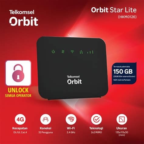 Jual Telkomsel Orbit Star Lite Modem Wifi G High Speed Shopee Indonesia