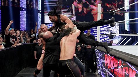 Seth Rollins Vs Randy Orton Vs Dean Ambrose Vs Roman Reigns Fatal 4