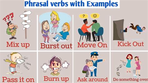 Phrasal Verbs Move On Kick Out Ask Around Mix Up Pass On Etc Common English Phrasal Verbs