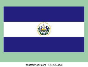 Flag El Salvador Vector Stock Vector (Royalty Free) 1212350008