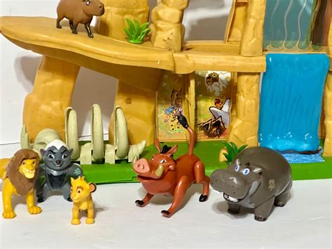 Disney Lion Guard Defend Pride Lands Playset Rock Jungle Tree Etsy