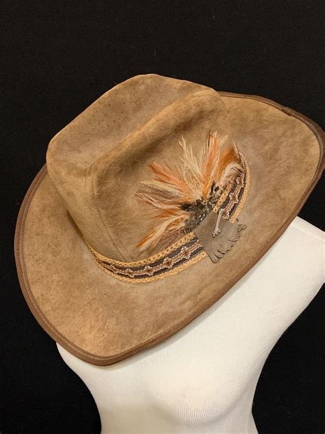 Vintage Stetson Cowboy Hat Brown Size 7