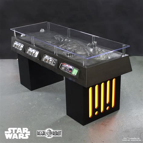 Customized Han Carbonite Desk Regal Robot