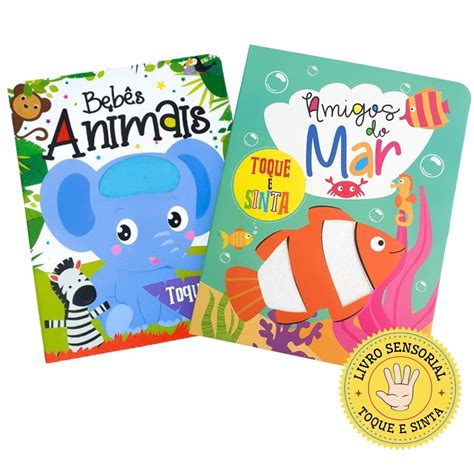 Livro Infantil Sensorial Toque E Sinta Textura Para Beb S Para