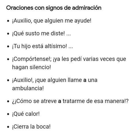 Oraciones Con Signos De Admiracion Para Ni Os De Primaria Brainly Lat