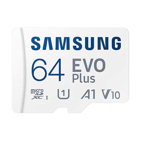 Samsung EVO Plus microSD 64 Go V2 Carte mémoire LDLC Muséericorde