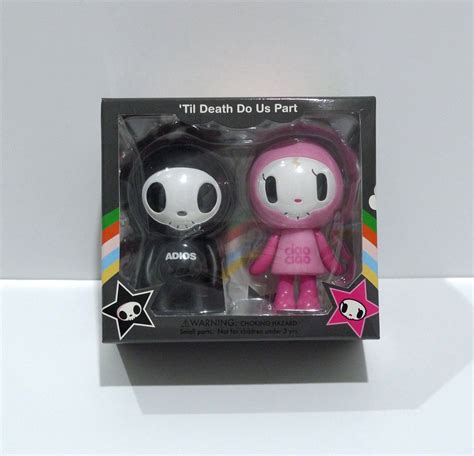 Tokidoki Adios & Ciao Ciao Til Death Do Us Part Figure Set / Strangeco / Simon Legno Vinyl ...