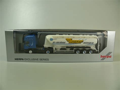 1 87 Herpa Exclusiv 294942 SCANIA EUTERSILO SZ MOSER SCHWEIZ TOP OVP