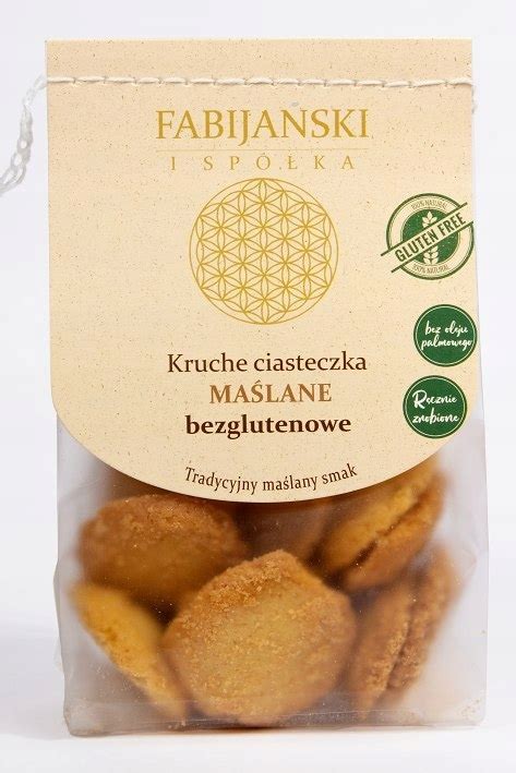 CIASTKA KRUCHE MAŚLANE BEZGLUTENOWE BIO 12248875791 oficjalne