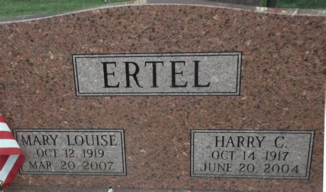 Mary Louise Collins Ertel 1919 2007 Find A Grave Memorial