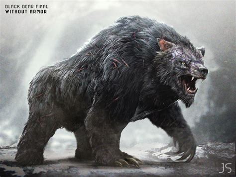 ArtStation - Creature Concepts - Bear, jarold Sng | Creature concept ...