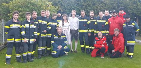 HOCHZEIT UNSERES KAMERADEN MATTHIAS SPREITZER Freiwillige Feuerwehr