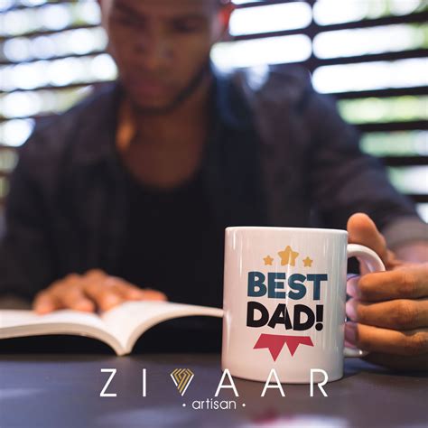 Best Dad Fathers Day Mug Zivaar The Home Of Personalised Artisan Ts