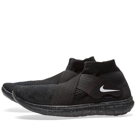 Nike X Undercover Gyakusou Free Rn Motion Flyknit Black White