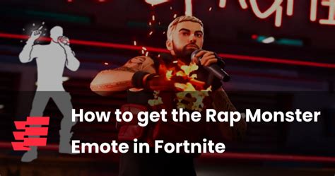 So Erhalten Sie Das Rap Monster Emote In Fortnite Creo Gaming