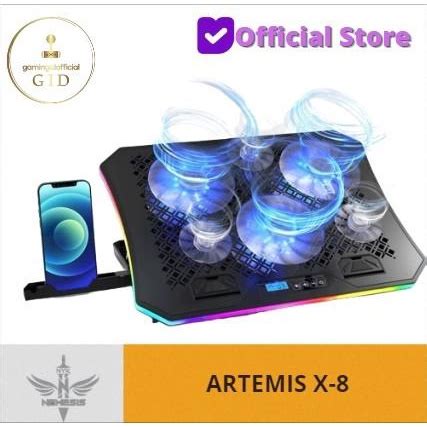 Jual Nyk Nemesis X X Artemis Rgb Cooling Pad Cooler Pad Shopee