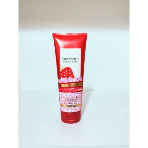 Bath Body Works Hidratante Corporal Strawberry Pound Cake G