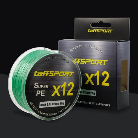 Taffsport Senar Tali Benang Pancing Fishing Line Super Pe Braided M