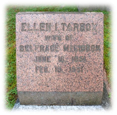 Ellen Irene Tarbox Mcgibbon Find A Grave Memorial