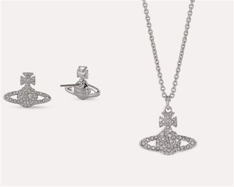 Vivienne Westwood Set Necklace And Earrings Set DRAWN 25 02 22