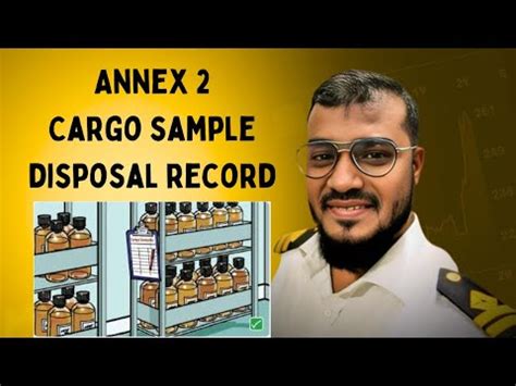 How To Keep The Sample Disposal Record In Cargo Record Book Youtube