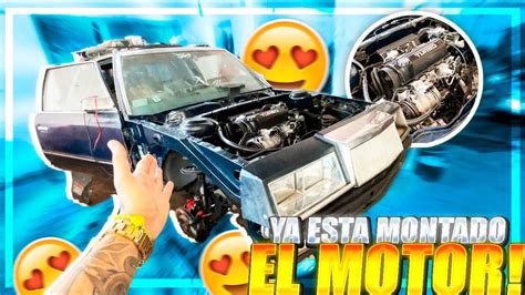 YA ESTA MONTADO EL NUEVO MOTOR TURBO DEL LEBARON Y NUEVA SUSPENSIÓN