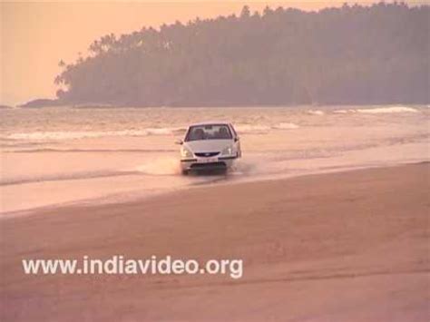 Drive-in-beach, muzhappilangad, kannur, cannanore, Kerala, India, beaches, longest beach - YouTube