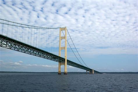 Mackinac Bridge - Michigan Mackinac Bridge, Upper Peninsula, Pure ...