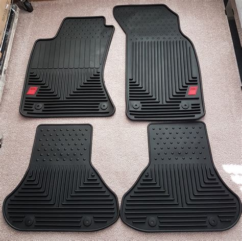 Audi A4 B5 A4s4 Oem Audi Sport Rubber Floor Mats Set Of 4 75 In