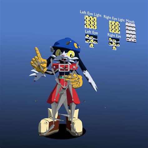 Klonoa 3d Model By Danielbeltrans2