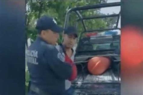 Video Exhiben en redes agresión de policía a una mujer en Guayabal