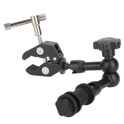 Inch Adjustable Friction Articulating Magic Arm Super Clamp For