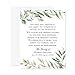 Amazon Hello Love Goods Greenery Funeral Thank You Cards