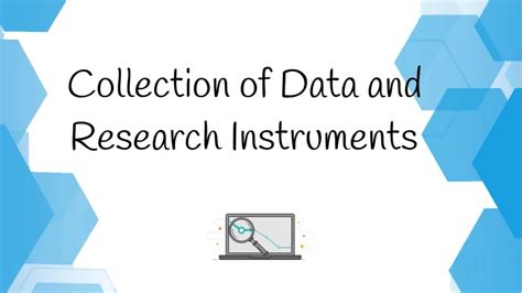 Collection Of Data And Research Instruments Youtube