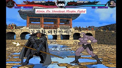 Mugen Black Panther Vs The Phantom Request Youtube