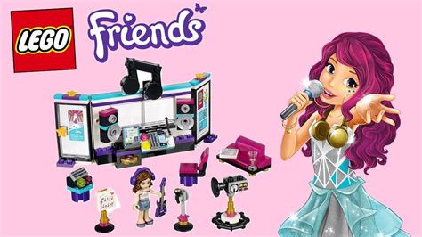 Lego Friends Pop Star Recording Studio Youtube