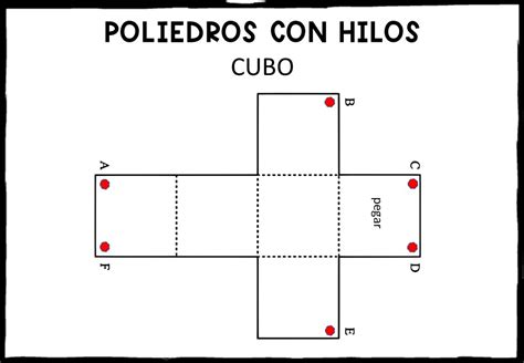 Montamos Poliedros Con Hilos Del Desarrollo Al D