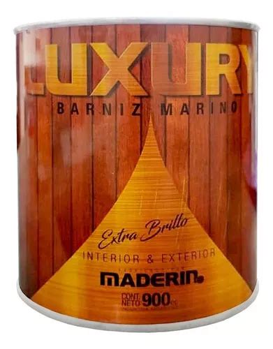 Barniz Marino Exterior Brillante Uv Luxury Maderin Cc