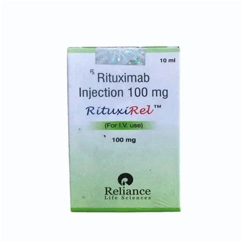 100mg Rituxi Rel Rituximab Injection At Rs 2400 Box Rituximab