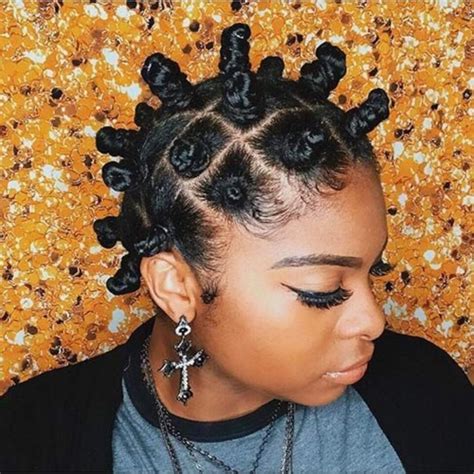 50 Beautiful Bantu Knots Hairstyles That Makes A Statement Coils And Glory