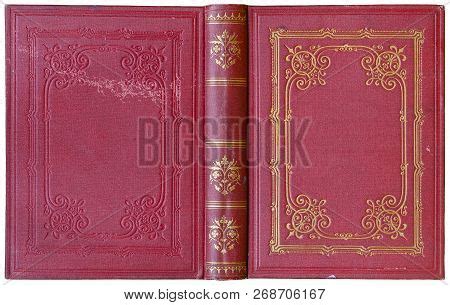 Old Open Book Cover Image Photo Free Trial Bigstock