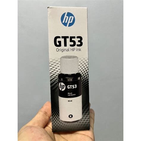 Hp Gt Ml Black Original Ink Bottle Shopee Thailand