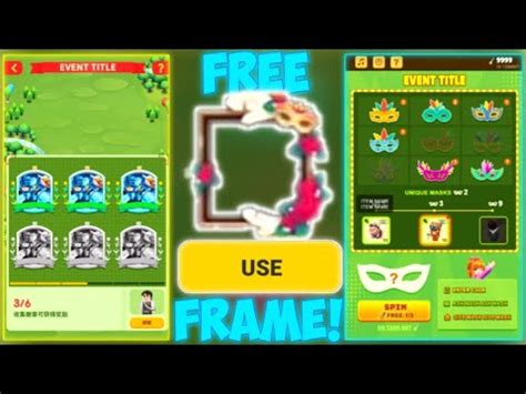 New Free Frame Event Garena Blockman Go Youtube