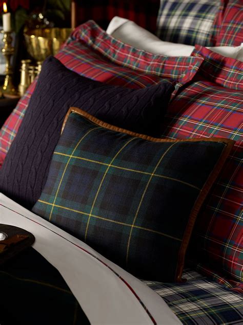 Ralph Lauren Dress Gordon Plaid Bedding Tartan Decor Tartan