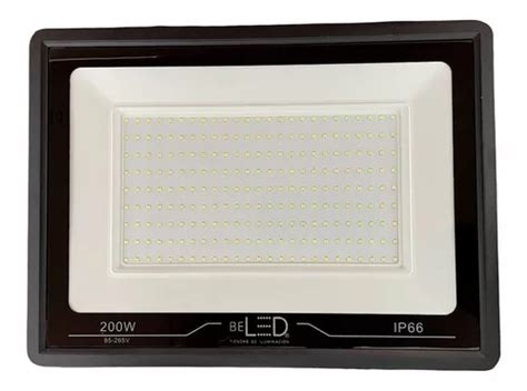 Reflector Led 200 Watts Ultradelgado Exterior Alta Potencia