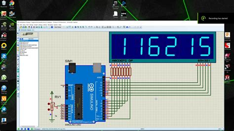 Seven Segment Multiplexer Display Multiplexor De Display De Siete