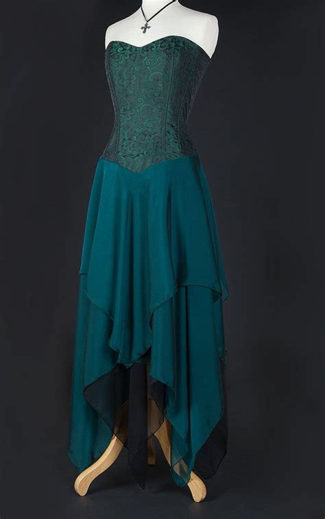 Green Corset Dress In 2021 Corset Dress Dresses Green Corset