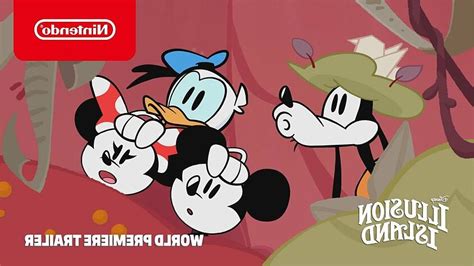 Disney Illusion Island Platformer With Mickey And Co Announced That