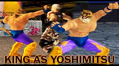 TAS King With Yoshimitsu S Moves Gameplay Tekken 3 Arcade Version