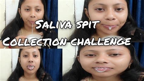 Saliva Collection Spit Challenge Most Request Video Youtube